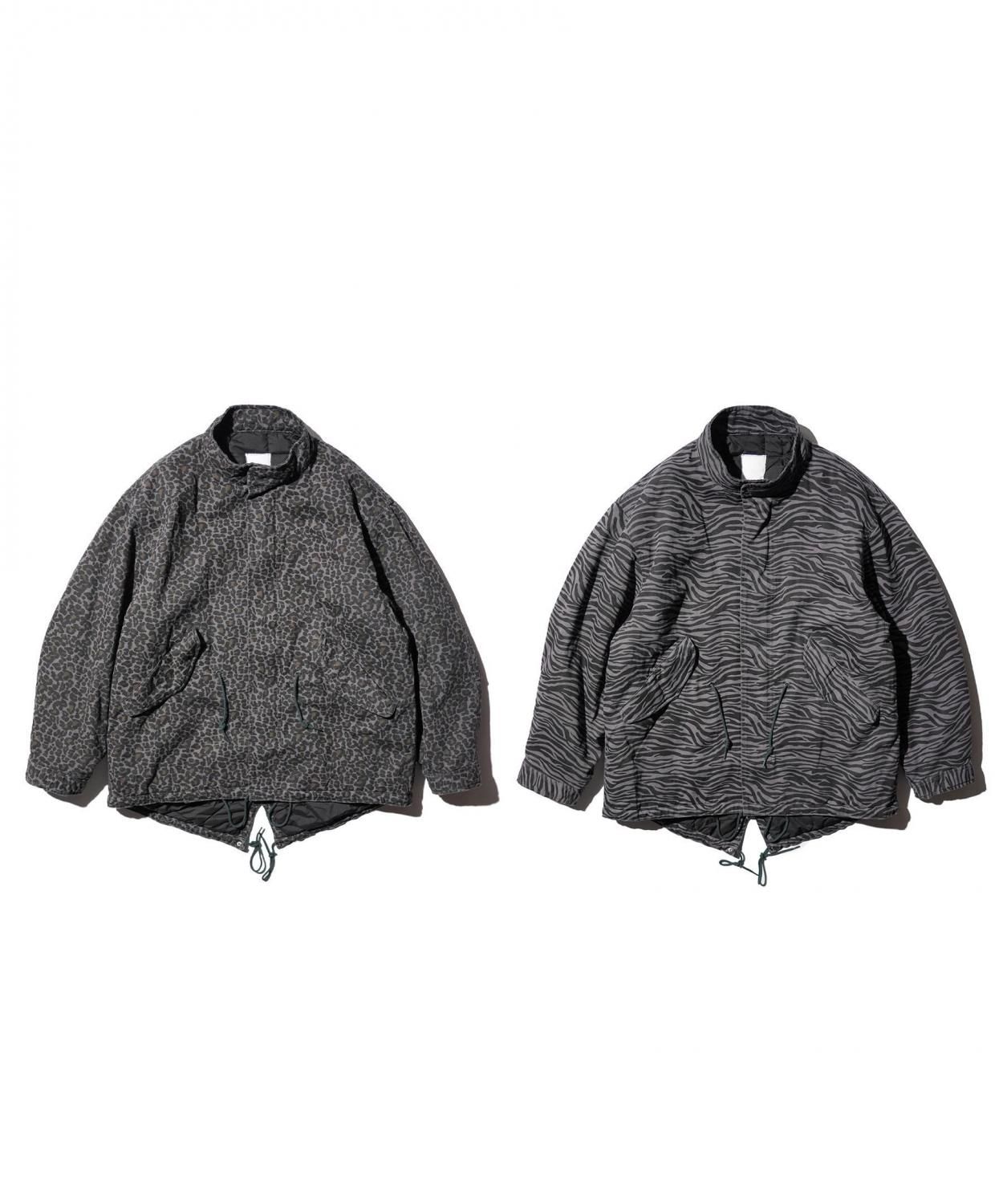 MADE IN STANDARD / QUILT LINED PRINTED M-65 FISHTAIL JACKET