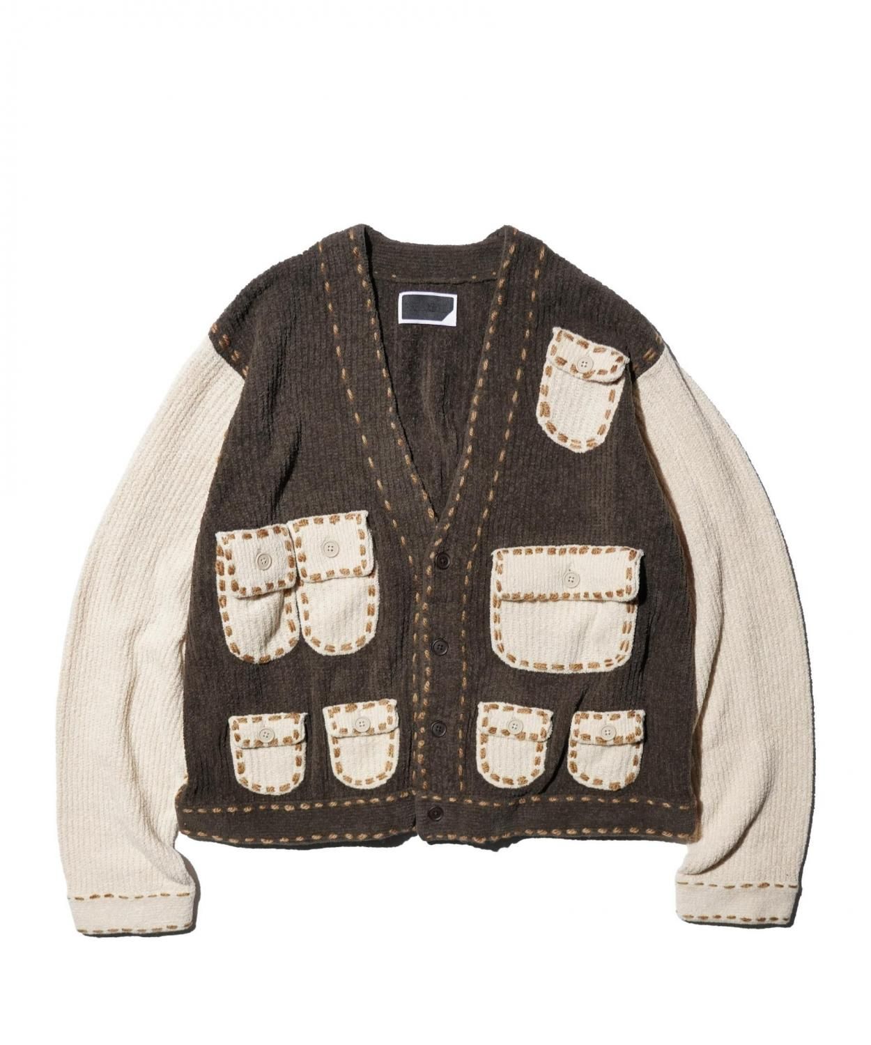 PHINGERIN / PG1 POCKET CARDIGAN