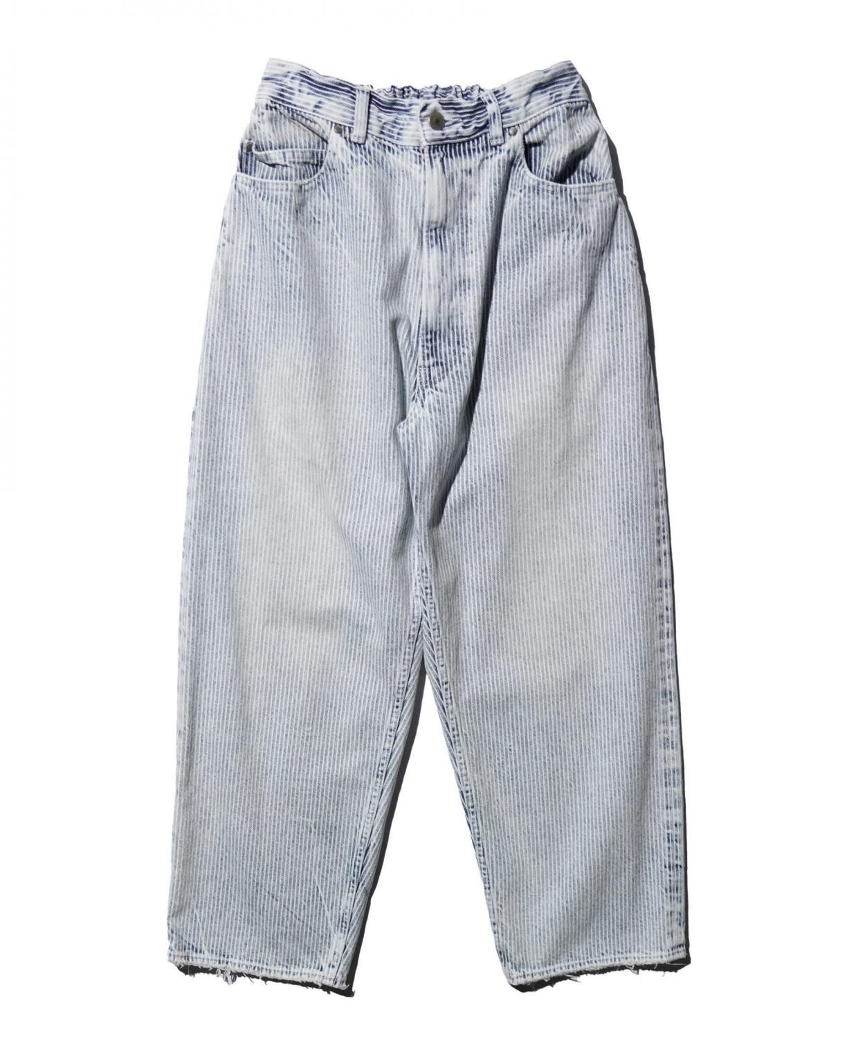 tsuzuli / EZ 5P DENIM PANTS HICKORY (UNISEX)