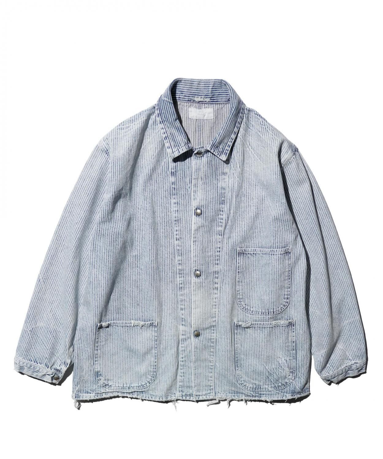 ジャケット・アウター 40s Vintage USN Police Hickory Coverall 40s Vintage USN Police Hickory Coverall