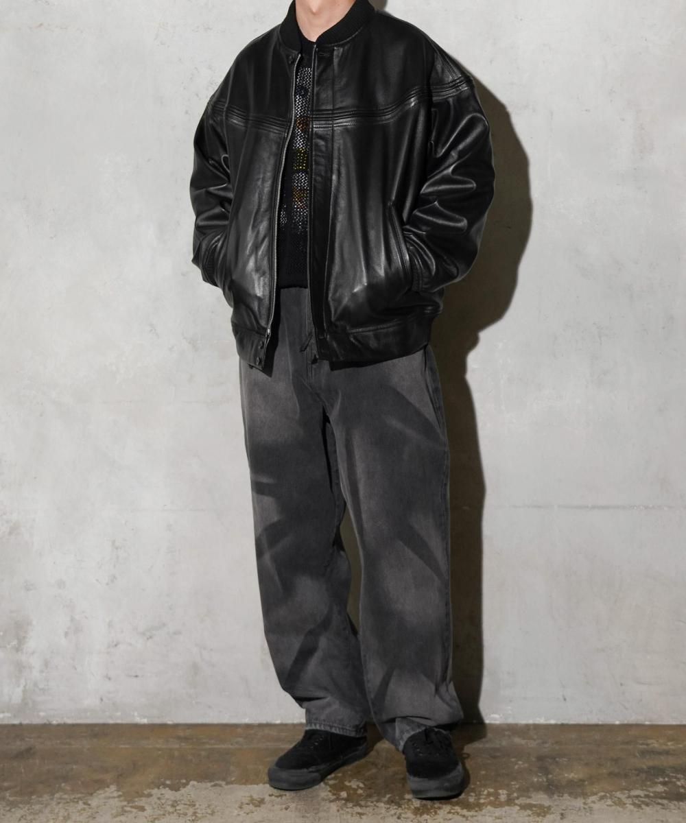 TOWNCRAFT / LEATHER DERBY JACKET