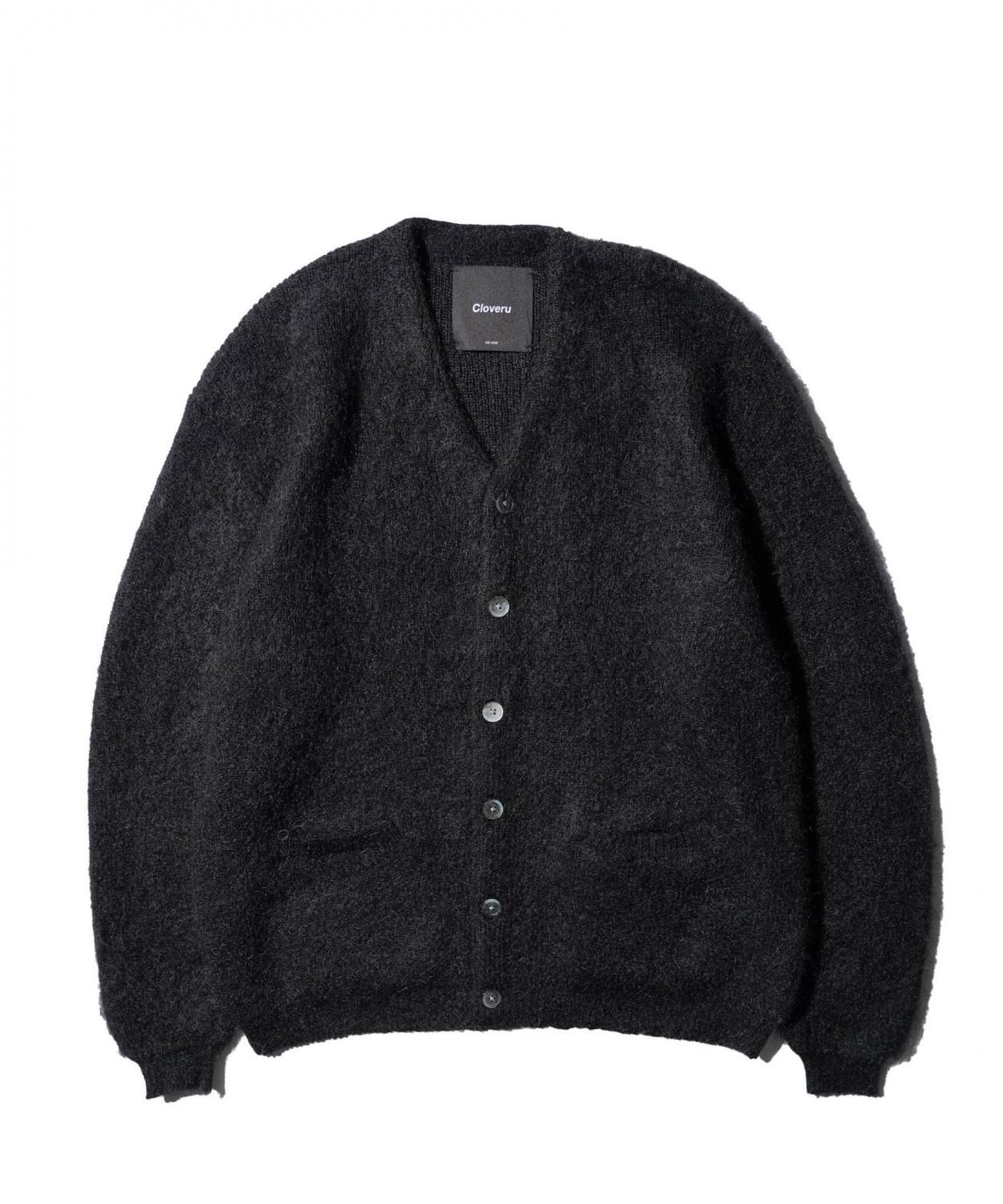トップス Cloveru Simple Wool Mohair Cardigan Cloveru / Simple Wool Mohair Cardigan