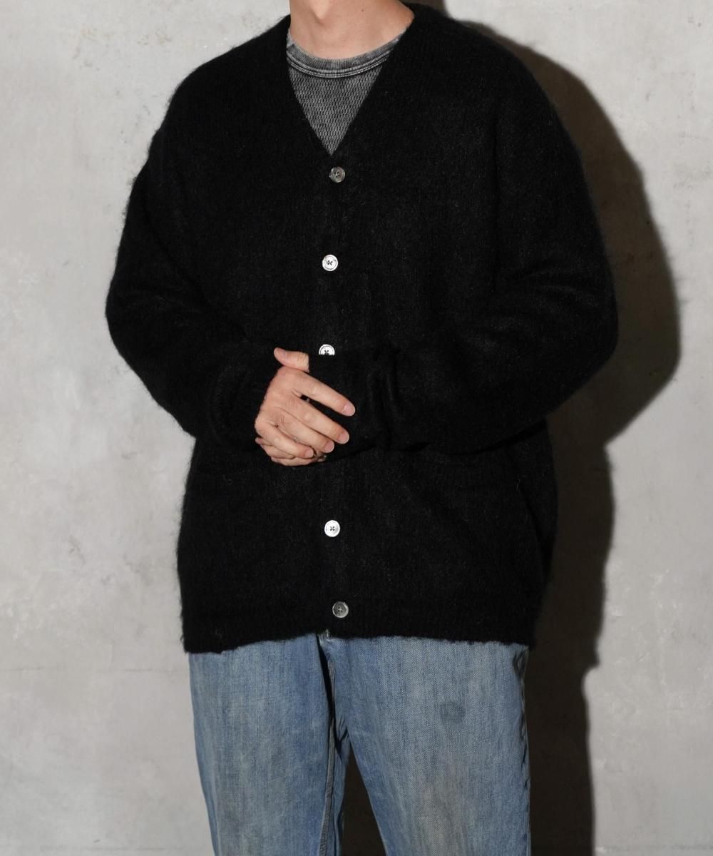 Cloveru / Simple Wool Mohair Cardigan