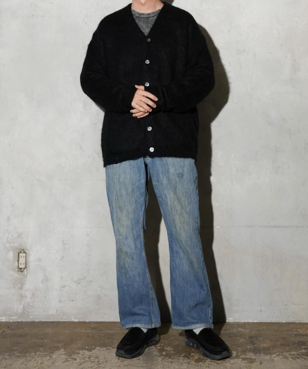 Cloveru / Simple Wool Mohair Cardigan