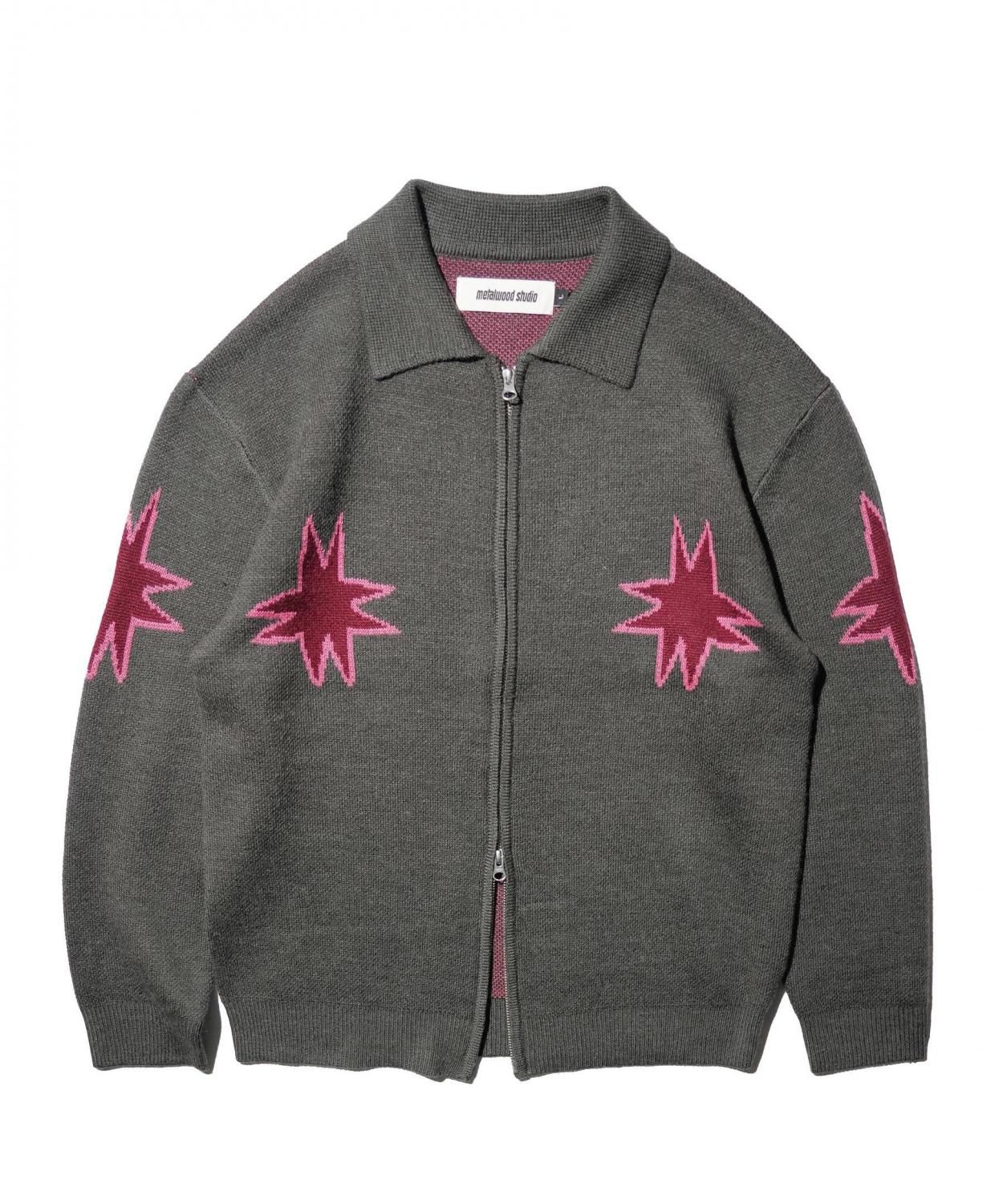 Metalwood Studio / Kiki Zip Knit Longsleeve Polo