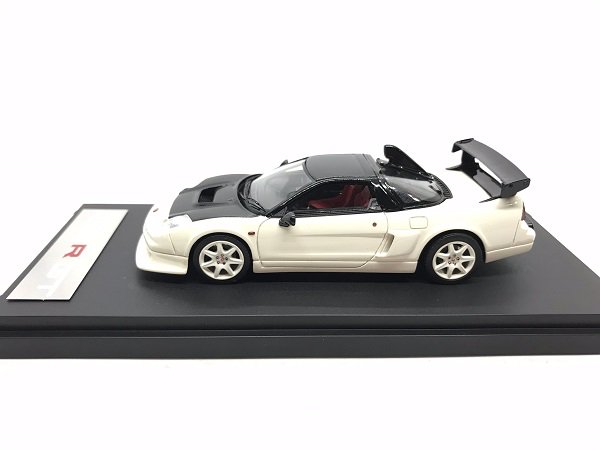 Hobby JAPAN製 1/43 Honda NSX-R チャンピオンシップ　ホワイト/GTウイング（カスタム仕様） - ミニカー専門店　 Modellino -モデリーノ-