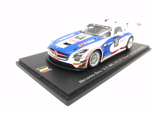 Spark製1/43 GT Russian Team Mercedes SLS AMG GT3 No71(限定300台） - ミニカー専門店　 Modellino -モデリーノ-