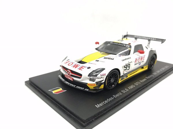 Spark製1/43 Mercedes SLS AMG GT3 No99 16th(限定300台） - ミニカー