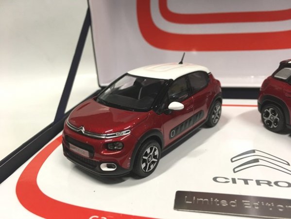 NOREV シトロエン C3 & C3 Aircross 2017 2台セット　 - ミニカー専門店　Modellino -モデリーノ-