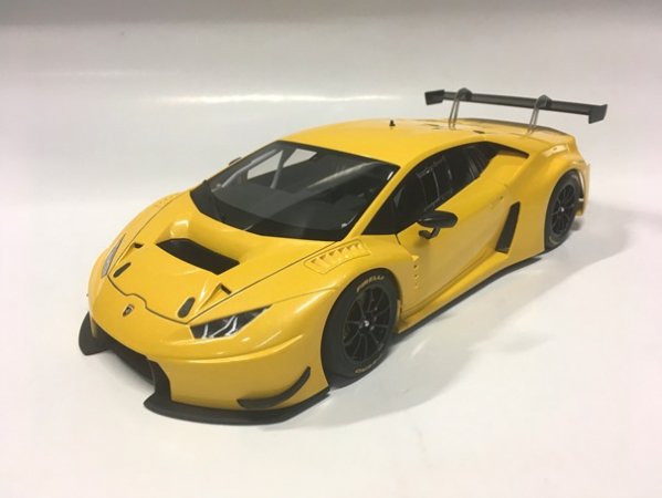AutoArt製1/18ランボルギーニ ウラカン GT3 （パール・イエロー) - ミニカー専門店　Modellino -モデリーノ-