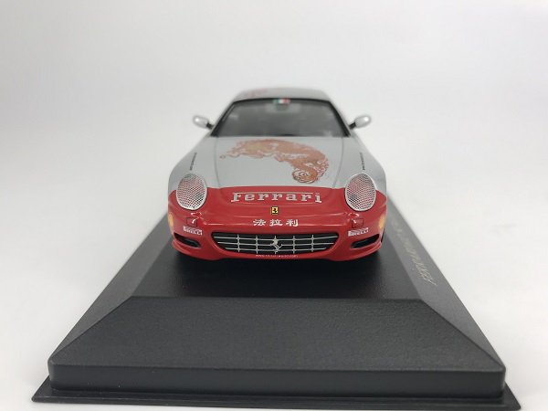 イクソ製　1/43　フェラーリ 612 スカリエッティ China TourCar 2005 (シルバー) - ミニカー専門店　Modellino  -モデリーノ-