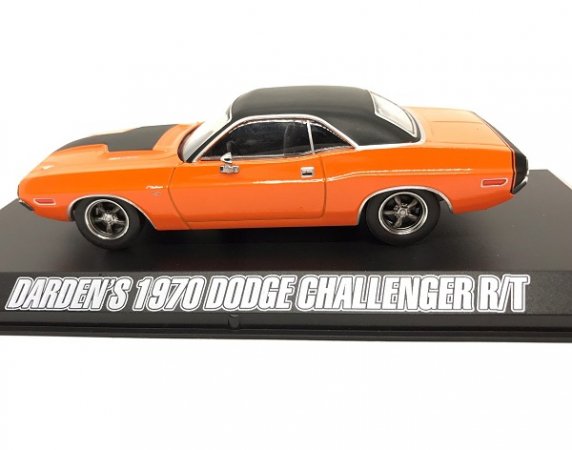 GREENLIGHT製 1/43 1970 Dodge Challenger R/T Orange - ミニカー専門 