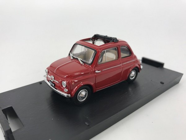 ブルム製 1/43 フィアット 500D 1960 APARTE ROSSO MEDIO - ミニカー