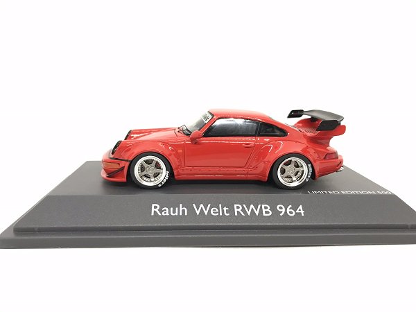 Ｓchuco製 1/43 ポルシェ RWB 964 レッド - ミニカー専門店