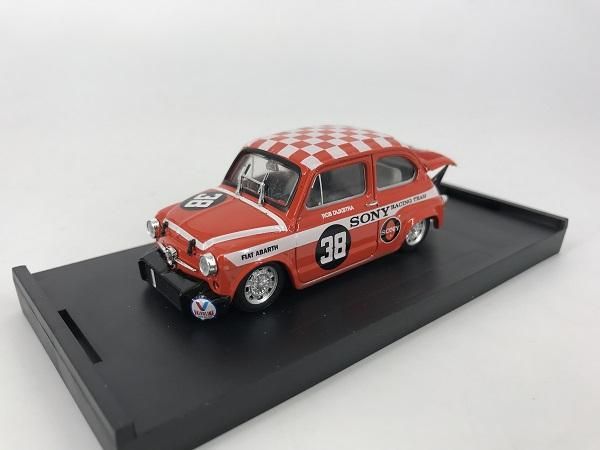 ブルム製 1/43 フィアット アバルト 1000 ザンドヴォールト トロフィー 1969　(木箱ﾊﾟｯｹｰｼﾞ) - ミニカー専門店　 Modellino -モデリーノ-