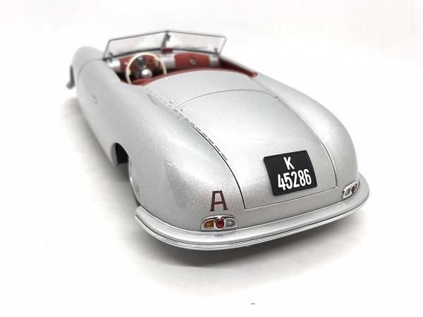 AutoArt製 1/18 ポルシェ 356 NO.1（ シルバー） - ミニカー専門店 Modellino -モデリーノ-