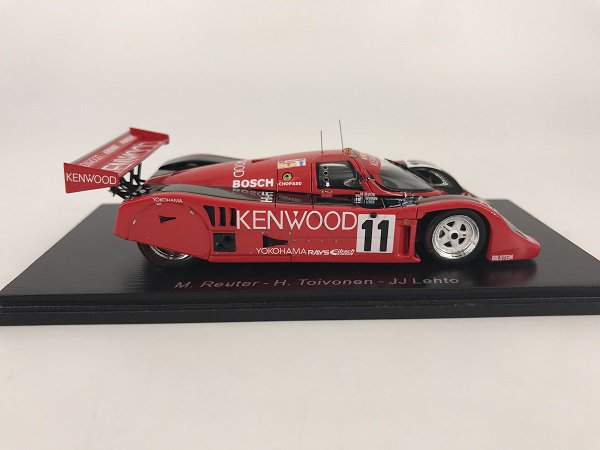 スパーク製　1/43　ポルシェ 962 CK 6 No.11 24H Le Mans 1991M. Reuter - H. Toivonen -  J.-J. Lehto - ミニカー専門店　Modellino -モデリーノ-