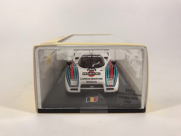 ランチア LC2 No.5 Winner 1000km SPA 1985M. Baldi - B. Wollek - R. Patrese -  ミニカー専門店 Modellino -モデリーノ-