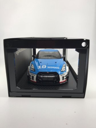 イグニッションモデル製 1/18 リバティーウォーク 日産 GT-R R35 タイプ 2 ホワイト/ブルー - ミニカー専門店 Modellino  -モデリーノ-