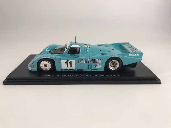 スパーク製 1/43 ポルシェ 962C No.11 8th 24H Le Mans 1988 