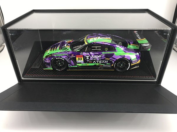 POP RACE製 1/18 日産 GT-R ニスモ GT3, X Works/エヴァRT初号機