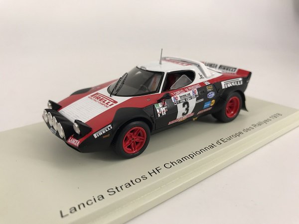 【WRCラリーカー】1/24 ランチア ストラトス HF (1977)