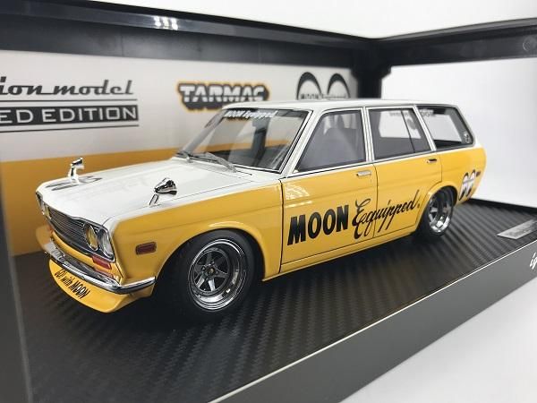 ★【2023年製】イグニッションモデル 1/18ダットサン ブルーバードワゴンスケール118