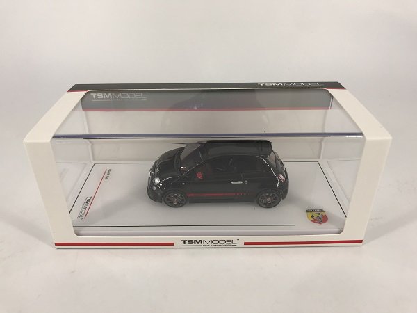 TSM MODEL製　1/43　アバルト 595 スコーピオン ブラック - ミニカー専門店　Modellino -モデリーノ-