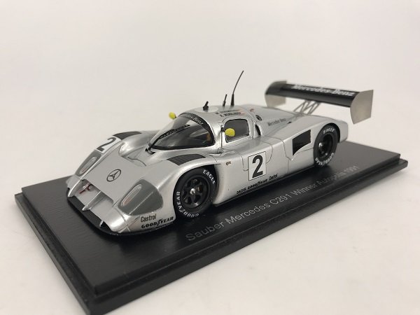 スパーク製　1/43 ザウバー メルセデスベンツ C291 No.2 Winner SWC Autopolis 1991M. Schumacher -  K. Wendlinger, - ミニカー専門店　Modellino -モデリーノ-