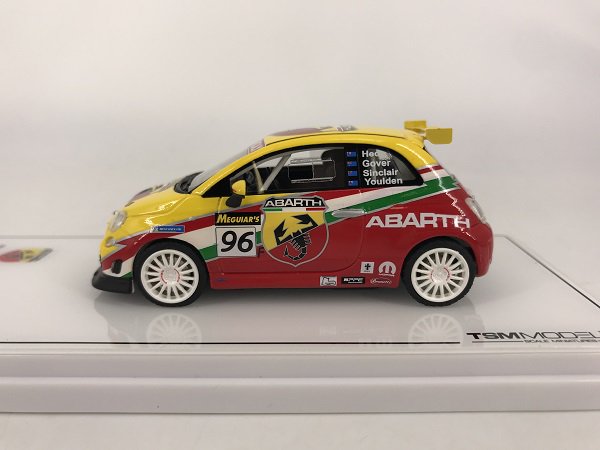 TSM MODEL製 1/43 アバルト 695 アセットコルサ バサースト 12時間 2014 クラス優勝車 #96 Fiat Abarth  Motorsport - ミニカー専門店 Modellino -モデリーノ-