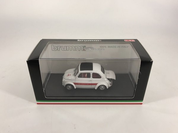 ブルム製 1/43 フィアット アバルト 695 SS アセットコルサ 1968 (木箱ﾊﾟｯｹｰｼﾞ) - ミニカー専門店 Modellino  -モデリーノ-