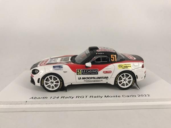 1/43 アバルト 124 ラリー RGT モンテカルロ 2019 ＃56 （Buy