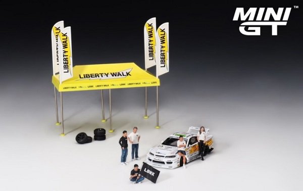 MINI-GT製 1/64 フィギュア チーム リバティーウォーク - ミニカー専門店 Modellino -モデリーノ-