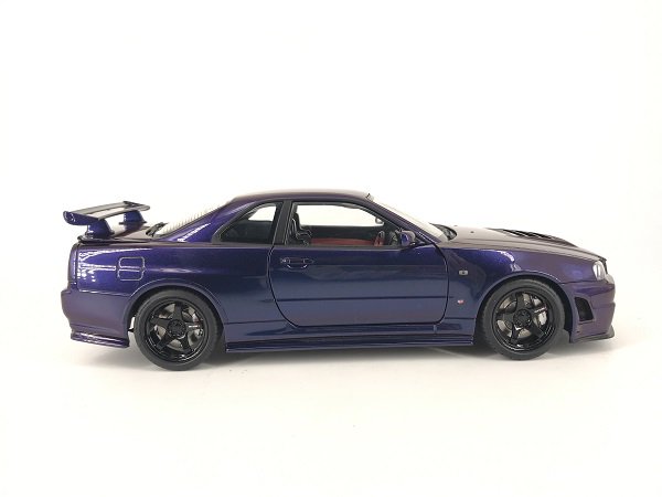 オートアート製 1/18 ニスモ R34 GT-R Z-tune（ミッドナイトパープルⅢ） - ミニカー専門店 Modellino -モデリーノ-