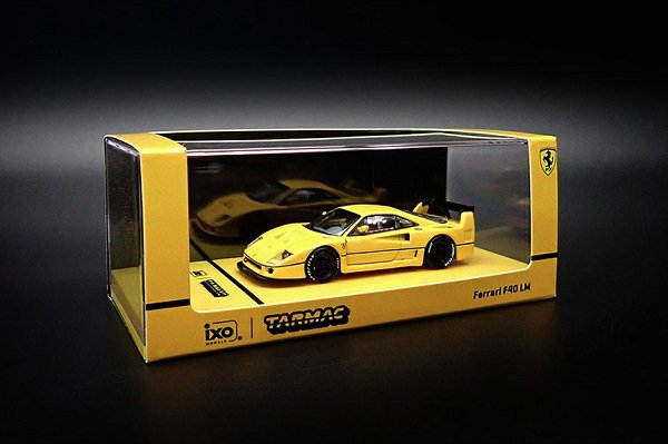 ターマックワークス製 1/64 フェラーリ F40 LM (イエロー) - ミニカー専門店 Modellino -モデリーノ-