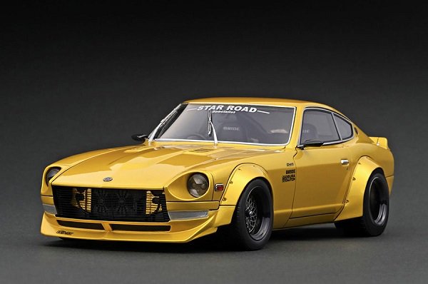 イグニッションモデル製 1/18 日産 フェアレディ Z (S30) STAR ROAD (イエローメタリック) - ミニカー専門店  Modellino -モデリーノ-