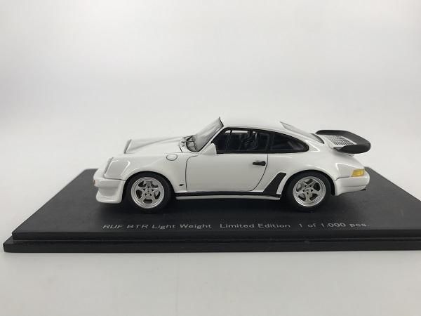 スパーク製 1/43 RUF BTR ライトウェイト (ホワイト) - ミニカー専門店