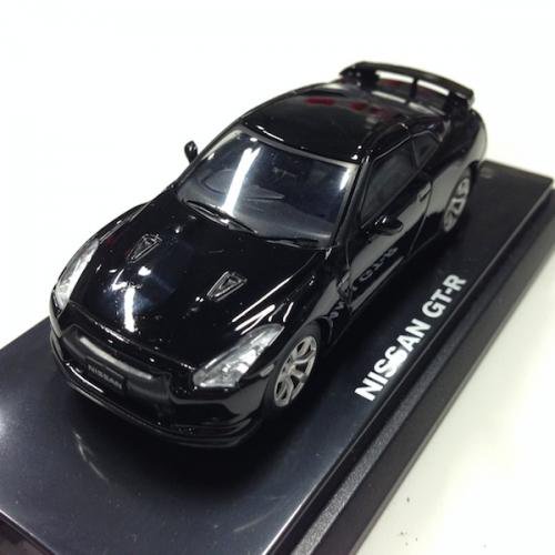 京商製 1/64 NISSAN GT-R (ブラック) - ミニカー専門店 Modellino -モデリーノ-