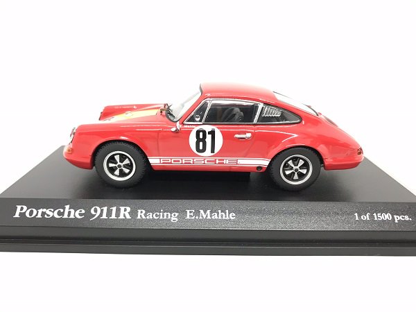 エイ出版製 1/43PORSCHE 911R Racing #81 E.Mahle - ミニカー専門店