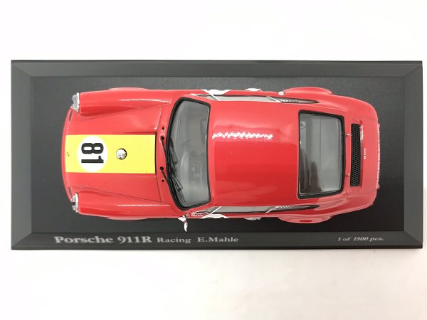 エイ出版製 1/43PORSCHE 911R Racing #81 E.Mahle - ミニカー専門店