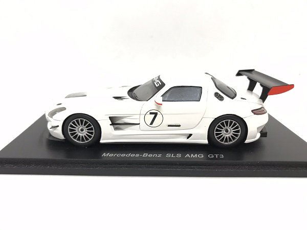 Spark製 1/43MercedesBenz SLS AMG GT3 2010(ホワイト) - ミニカー専門 