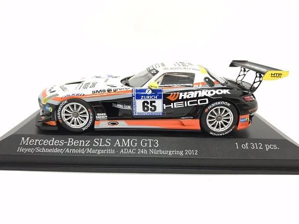 1/43 スパーク SPARK Mercedes SLS AMG GT3 7th ADAC 24h 担げ