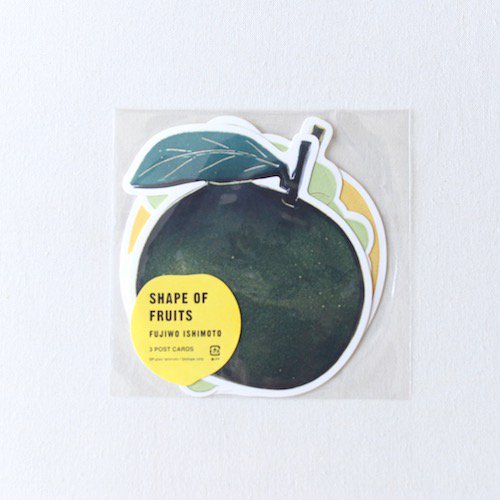 ポストカード Shape of Fruits 毎日使いたいシンプルなデザインをセレクト MAR ONLINE STORE マルの通販