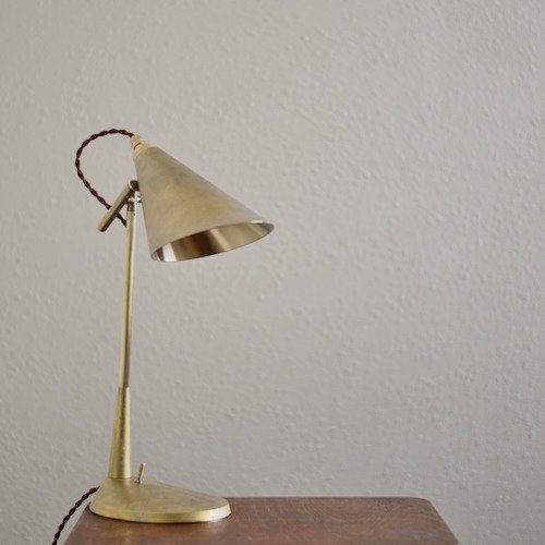 brass desk lamp 照明 デスクランプ 毎日使いたいシンプルなデザインをセレクト mar の通販