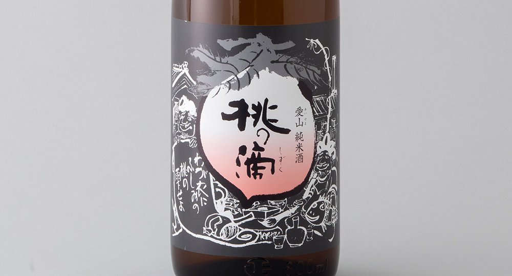 桃の滴　愛山　純米酒　1800ml