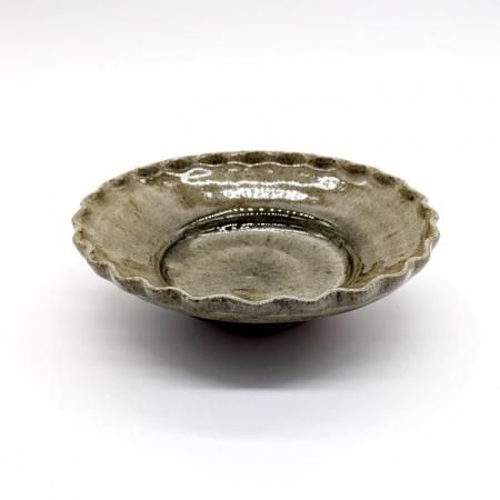 青唐津輪花皿 戸川雅尊 - GALLERY掌