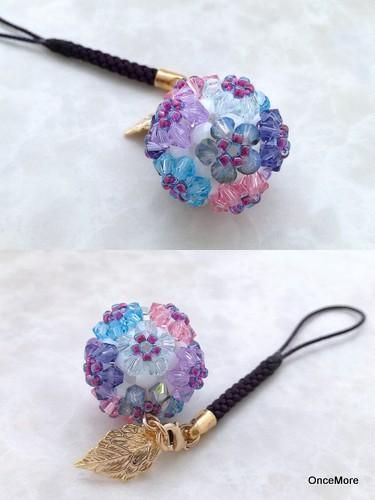 刺繍かたつむり 手鞠 軟らか てまり No.118