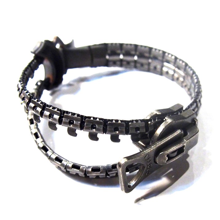 カガリユウスケ zip bracelet ジップ ブレスレット BKの通販 ｜A STORY TOKYO
