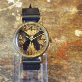 【M/Lのみ在庫あり】クロアゲハの腕時計 Classic Wristwatch Papilio protenor