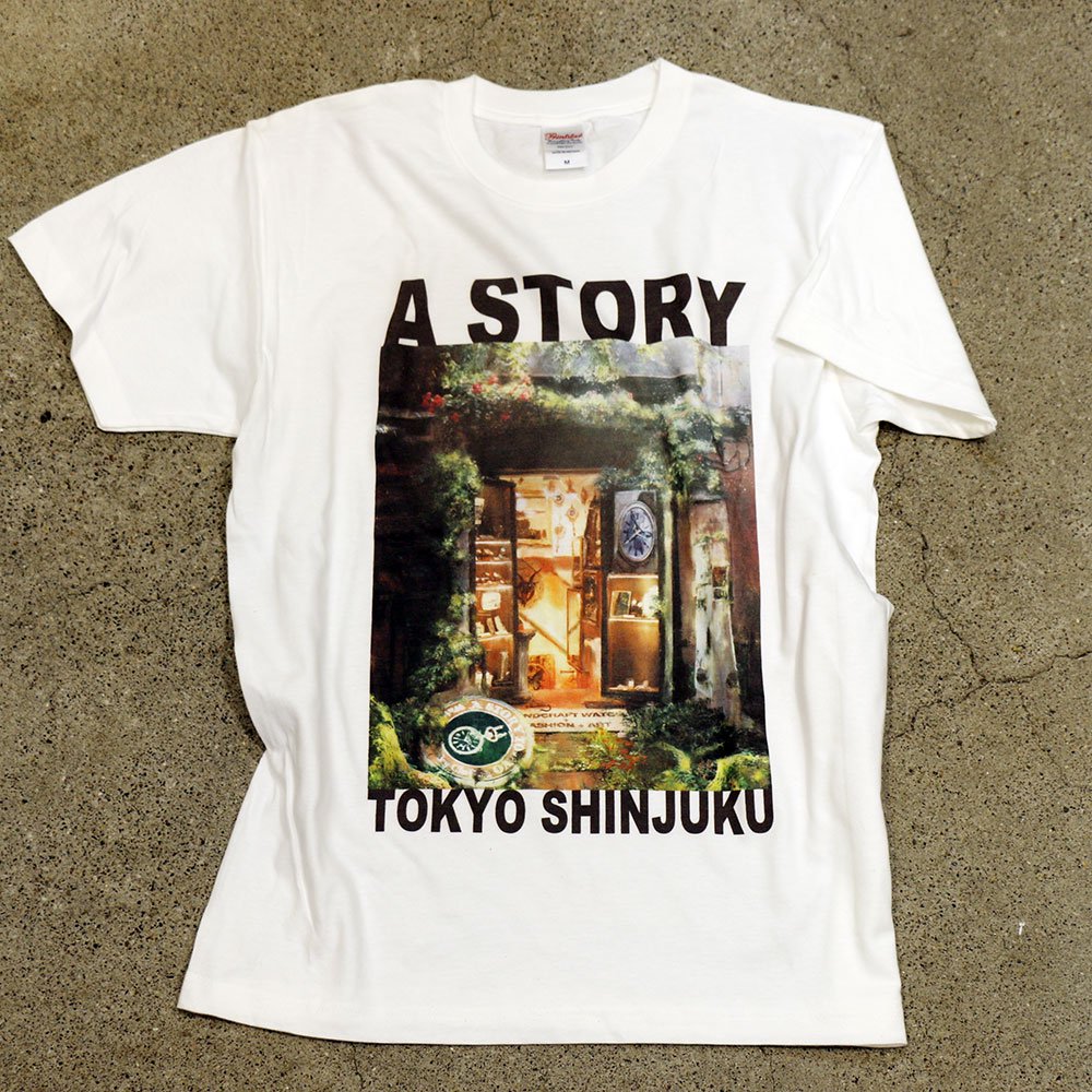 A STORY TOKYO エントランス ファンタジー Tシャツ 廃墟 退廃｜A STORY TOKYO